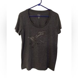 Torrid Charcoal Graphic Tee Shirt